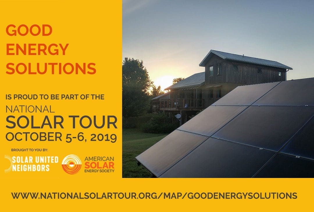 National Solar Tour Good Energy Solutions