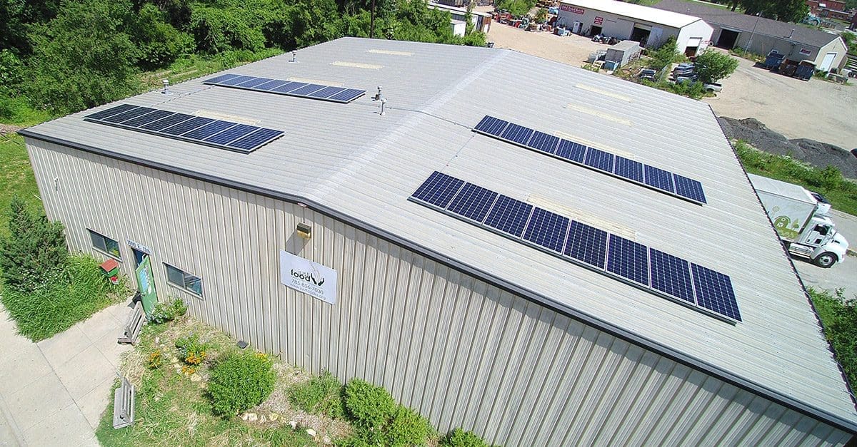 Anonymous Solar Donation to Just Food Installed by Good Energy Solutions