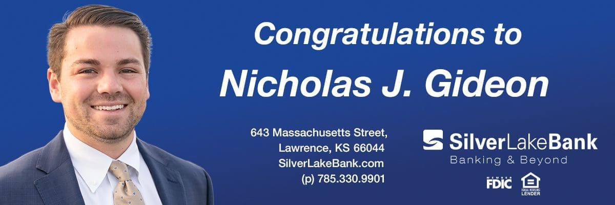 Local News Source press release for Nicholas Gideon of Silver Lake Bank.